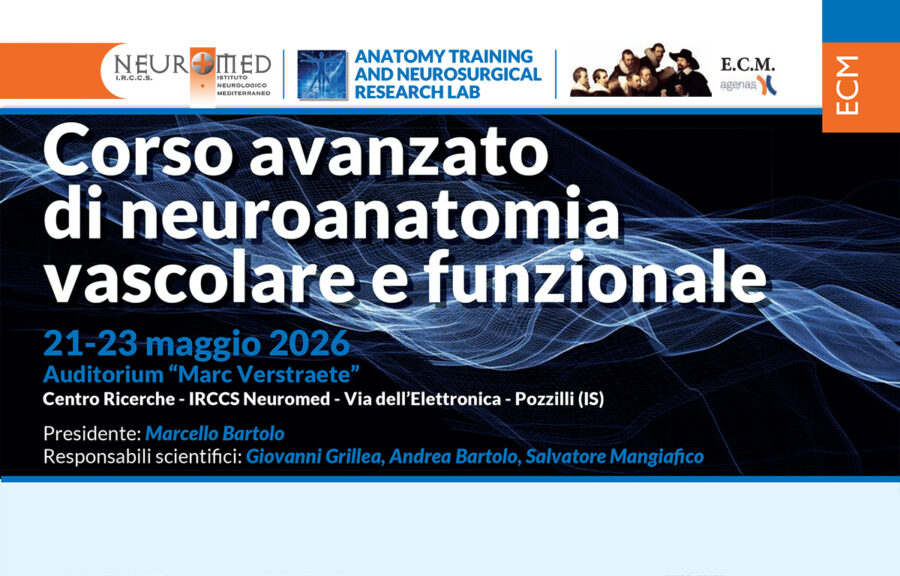 Corso avanzato di neuroanatomia vascolare e funzionale