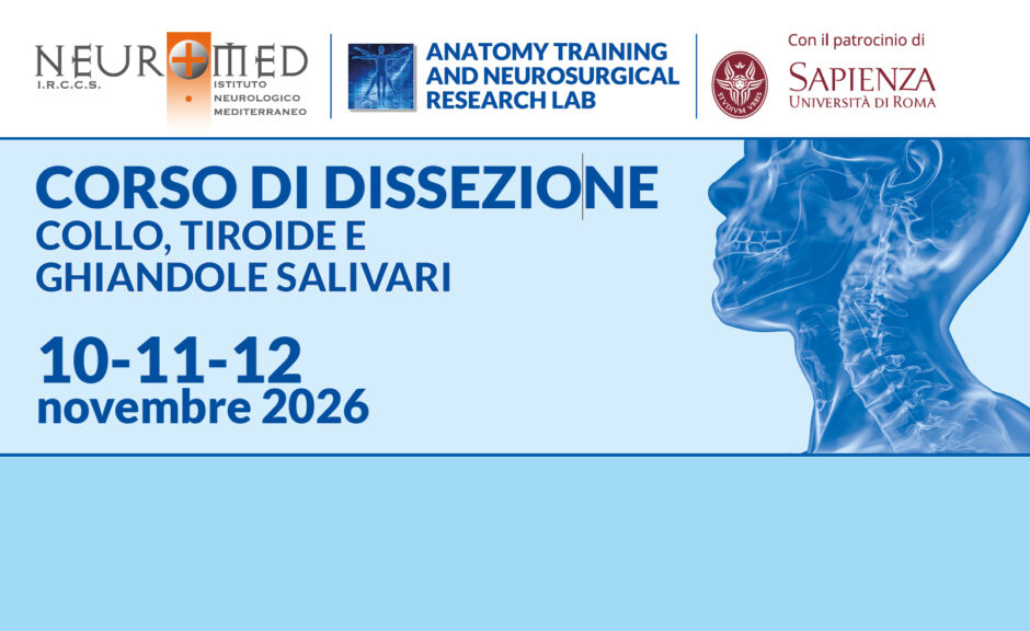 Corso di dissezione collo, tiroide e ghiandole salivari
